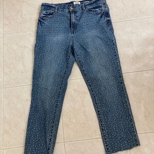 Kensie Jeans Retro Luxe Stretch High Rise Stovepipe The Erica